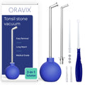 Oravix Tonsil Stone Vacuum, Tonsil Stone Remover Vacuum Suction, Tonsil Stone Cupping Tool, Tonsil Stone Removal Tool with Suction, Tonsil Stones