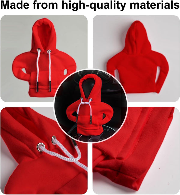 Gear Shift Hoodie,Shift Knob Hoodie,Gear Shift Cover,Funny Red Car Accessories,Car Decor and Interiorï¼Redï¼