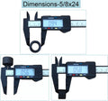 Jingzan 4 Pack 1/2 X 28 & 5/8 X 24 Thread Protector Steel for .22LR .223 5.56 & .308 LR308