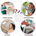 Yinder 18 Pcs 16 Oz Plastic Spray Bottle Bulk Empty Refillable Spray Bottles for Cleaning Solution Leak Proof Water Sprayer with Adjustable Nozzle
