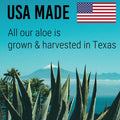 Amazing Aloe Vera Gel - Freshly Cut, 100% Pure Aloe, Premium Quality, Vegan, Unscented - Natural Sunburn Relief, after Shave, Skin, Face & Hair