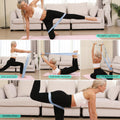 Resistance Band Set, Two Resistance Levels, Stretch Bands for Working Out Women or Men, Strength Training, Home Fitness, Toning, Stretching, Yoga,