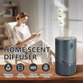 Car Essential Oil Diffuser,Rechargeable Battery Operated Mini Cordless Diffuser 5-20Ml,Home/Car Dual Mode Aromatherapy Diffuser for Home Office
