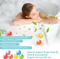 60 Pcs Bath Bombs Set - Massive Quantity Natural Bath Bombs for Kids/Women/Men Individually Wrapped Handmade Organic Bath Supplies Relaxing Kit -