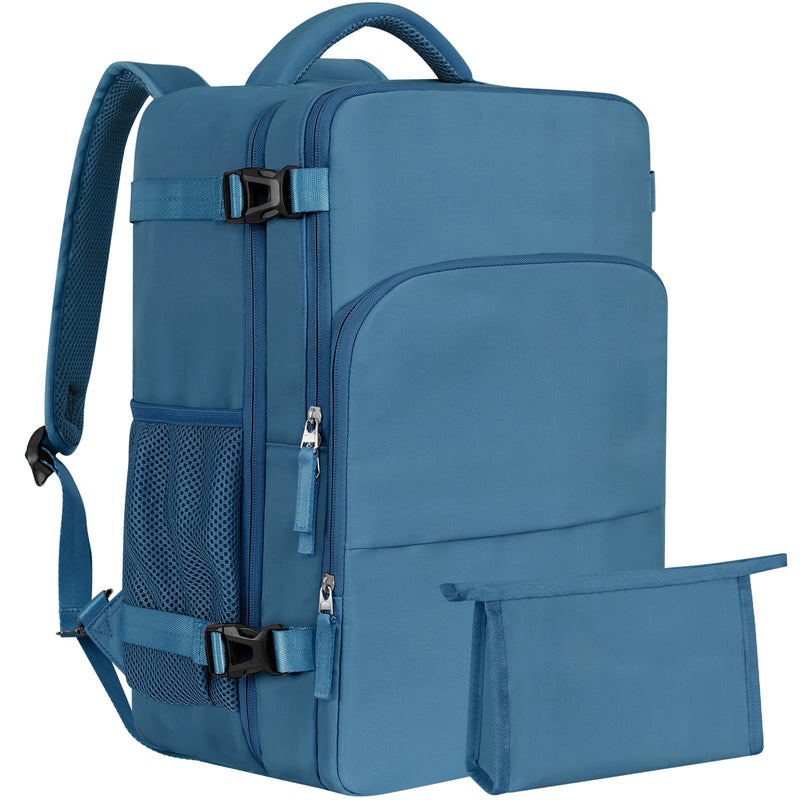 Travel Backpack for Men, Flight Approved Person Item Bag, Carry on Backpack, Lightweight Casual Daypack, College Backpack Fits 16.5 Inch Laptop,