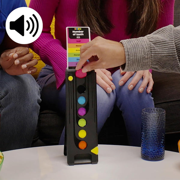 Drop Trivia Game | Electronic Party Game with Voice and Sounds | Ages 13+ | 2 or More Players | 15 Mins. | from Trivial Pursuit | Party Board Games