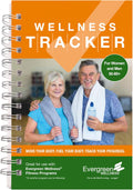 Wellness Tracker Daily Habit Tracker. Set Goals for All Physical Activity and Nutritional Habits in Spiral Bound, 10-Week Journal. Ideal for Women