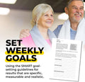 Wellness Tracker Daily Habit Tracker. Set Goals for All Physical Activity and Nutritional Habits in Spiral Bound, 10-Week Journal. Ideal for Women