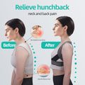 Posture Corrector for Women, Adjustable Upper Back Strap for Shoulder, Neck and Upper Back Pain Corrects Posture Corrects Hunching Silvery S-M