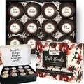 Bath Bombs for Women Relaxing with Inspirational Messages, 12 Natural and Organic Bath Bombs with Essential Oils & Skin Moisturizing Shea Butter.