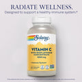 SOLARAY Vitamin C W/Rose HIPS, Acerola & Bioflavonoids, 1000Mg, Supports Immune Function & Healthier Skin, Hair, Nails, Non-Gmo, Vegan, 250 CT