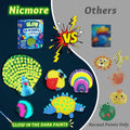 Nicmore Kids Sea Shell Art & Crafts: Glow in the Darkness Painting Kits Crafts for Age 4-6 4-8 8-12 Gift for Boys Girls Art Supplies Activities