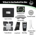 Care Package for Men Sick Friend, Get Well Soon Gifts Basket for Man, Feel Better after Surgery Recover, Thinking of You Sending Hugs Box
