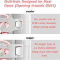 Acemining Portable Security Door Locker Travel Lockdown Locks for Additional Safety and Privacy Perfect for Traveling Hotel Home Apartment