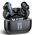 Wireless Earbuds, 2025 Bluetooth 5.4 Headphones in Ear with Stereo Deep Bass, 40H Bluetooth Ear Buds with 4 ENC Noise Cancelling Mics, IP7