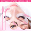 Lash Shampoo for Lash Extensions 60Ml Eyelash Extension Cleanser Lash Shampoo Cleaning Kit with Shampoo Brush & Mascara Brush-No Irritating