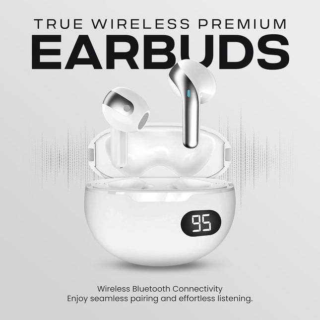 Truebuds Bliss Wireless Earbuds with Bluetooth 5.0, 6Mm Dynamic Drivers, 10M Wireless Range, 4-Hour Earbud Playtime, 400
