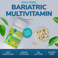 Bariatric Choice Once-Daily Bariatric Multivitamin with 45 Mg of Iron | Easy to Swallow Capsule | Vitamin for Bariatric Surgery Patients | 90