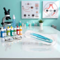 Blue Contact Applicator, Contact Lens Remover Tool, Contact Lens Applicator Tool, Inserter/Remover+Tweezer with Soft Tip, for Contact Lens Cases
