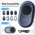 HONKID Undetectable Mouse Jiggler - Auto Mover with On/Off Switch & USB Port, No Software Needed, Prevent Sleep/Lock for Home Office &