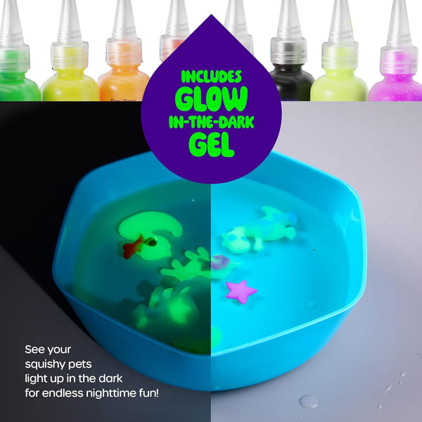 Aqua Fairy Water Gel Kit for Kids - Magic Elf Toy Kits - Waters Pets - DIY Squishy Maker Set - Craft for Kids - Make Your Own Squishies Toys