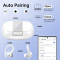 Headphones Wireless Earbuds Sport, Bluetooth 5.3 over Ear Buds Stereo Deep Bass Headset with Earhooks, 48H Wireless Earphones with HD Mic, IP7
