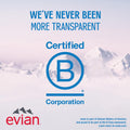 Evian Natural Spring Water, 1 L Bottle, 12 Pack