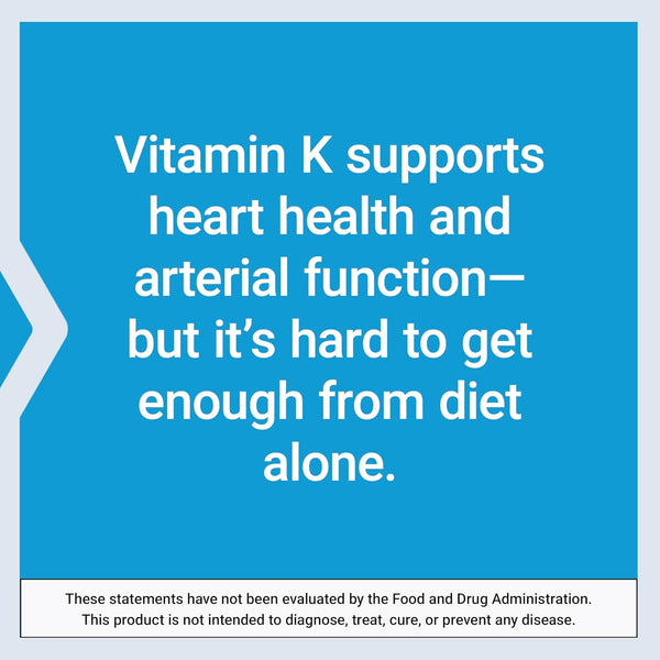 Life Extension Super K, Vitamin K1, Vitamin K2 Mk-7, Vitamin K2 Mk-4, Vitamin C, Bone/Heart/Arterial Health, 3-Month Supply, Gluten-Free, 1 Daily,