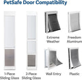 PetSafe Original Replacement Flap - Doggie Door Vinyl Replacement Flap for Sliding Glass Pet Door - Durable & Made with Non-Toxic Materials - 16