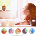 Bath Bombs Gift Set, 10 Organic Bubble Bombs, for ValentineâS Day, Christmas
