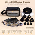 MAANGE Makeup Brush Set 30 Pcs Premium Synthetic Makeup Brushes Foundation Eye Shadow Powder Concealers Highlight Blending Brush Professional Make
