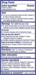 Theratears Extra Dry Eye Therapy Lubricating Eye Drops for Dry Eyes, 0.5 Fl Oz Bottle