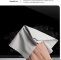 UPPERCASE GhostBlanket Screen Keyboard Imprint Protection Microfiber Liner and Cleaning Cloth 13" Compatible with MacBook Pro 13"/14", MacBook Air