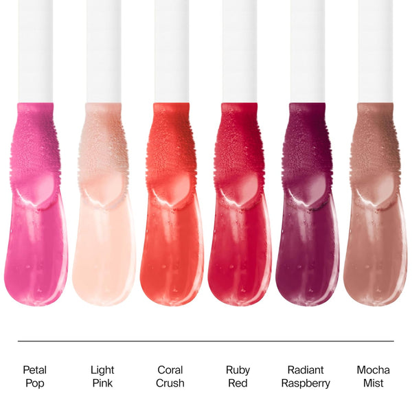 Neutrogena Hydro Boost Tinted Lip Oil with Hyaluronic Acid, Glossy Lip Oil Designed to Hydrate & Nourish Lips While Bringing Out Their Natural