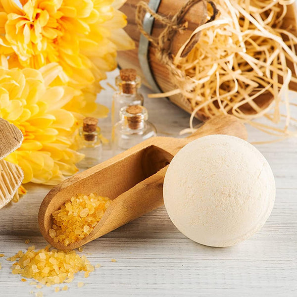 Nature's Beauty Oatmeal Fragrance-Free Bath Bomb Multi-Pack - Natural Hand Crafted, Non-Staining, Luxury Fizzy Spa Bomb, Sooth Dry + Itchy Skin