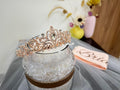 JETKONG 3 Pcs Bachelorette Party Decorations Bridal Shower Crown, Bride to Be Sash&Veil for Women Bachelorette Party Gifts, Bachelorette Party