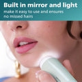 Philips Beauty Series 5000 Electric Shaver and Personal Groomer for Women, Cordless & Compact, Hypoallergenic Head, Gentle & Quick Hair Removal