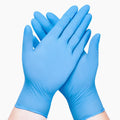 Disposable Nitrile Exam Gloves, Blue, Gloves Disposable Latex Free for Medical, Cleaning & Food Prep, 100-Ct