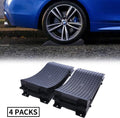 Homeon Wheels Tire Saver Ramps Anti-Slip Pads Design, Car Tire Wheel Ramps for Flat Spot and Flat Tire Prevention, Tire Savers for Storage,