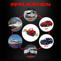Ampper Top Post Battery Disconnect Switch, 12-48 V Battery Power Cut Master Switch Disconnect Isolator for Car, Vehicle, RV and Boat (Negative,