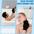 60Pcs Exfoliating Gloves Bulk, Exfoliating Body Scrubber Glove Exfoliator for Body Scrub Mitt, Bath Gloves for Shower Exfoliating Shower Gloves