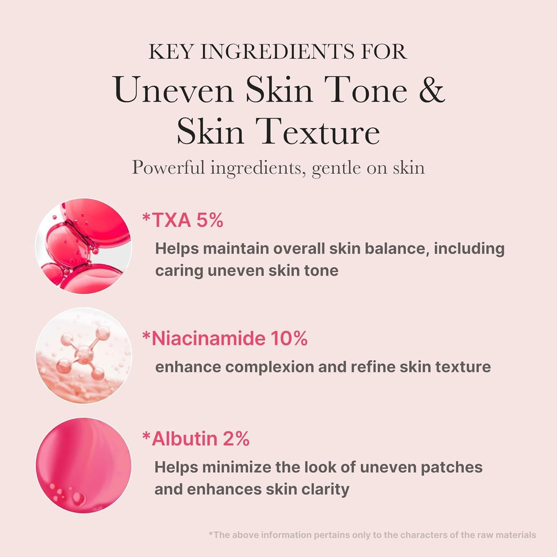 Medicube Txa+Niacinamide 15% Glow Facial Serum for after Spot Care | All-In-One Daily Korean Skincare | Uneven Skin Tone, Texture, and Hydration Care | High-Potency Tranexamic Acid 5% | 1.01 Fl.Oz