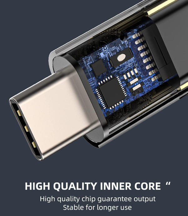 USB-C Adapter Lighting (Female) to USB Type C (Male) Adapter,Support QC Fast Charging Date Transmissionï¼Compatible with Phone 15 Series Android