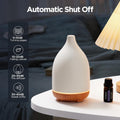 Innogear Oil Diffuser, 150ML Ceramic Diffuser for Essential Oils Handcrafted Aromatherapy Diffuser Ultrasonic Cool Mist Humidifier with 2 Mist