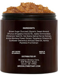 Brooklyn Botany Brown Sugar Body Scrub - Moisturizing and Exfoliating Body, Face, Hand, Foot Scrub - Fights Acne, Fine Lines & Wrinkles, Great