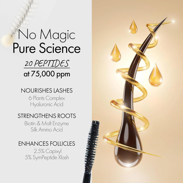 DPC Revitalizing Dual Lash Ampoule | 2-In-1 Korean Lash Serum W/20 Peptides | Lash Oil Ampoule Serum 0.33 Fl Oz