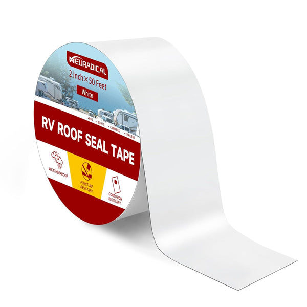 VR Roof Tape 2Inch X 50Feet, White