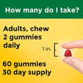 Nature Made Extra Strength Vitamin B12 Gummies, 3000 Mcg per Serving, B12 Vitamin Supplement for Energy Metabolism Support, 60 Gummy Vitamins, 30