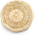 Fox Run Brown Wicker Paper Plate Holders, 9 X 9 X 0.5 Inches