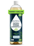 Puracy 99.9% Natural All Purpose Cleaner Concentrate - Makes 128Oz Multi Purpose Cleaner - Green Tea & Lime - Surface Cleaner, Floor Cleaner,